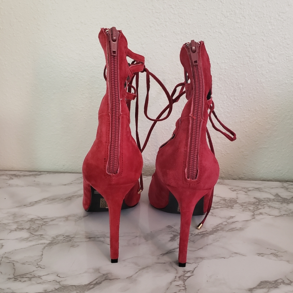 Jeffery Campbell x Free People Hierro LaceUp Heels - Picture 7 of 9
